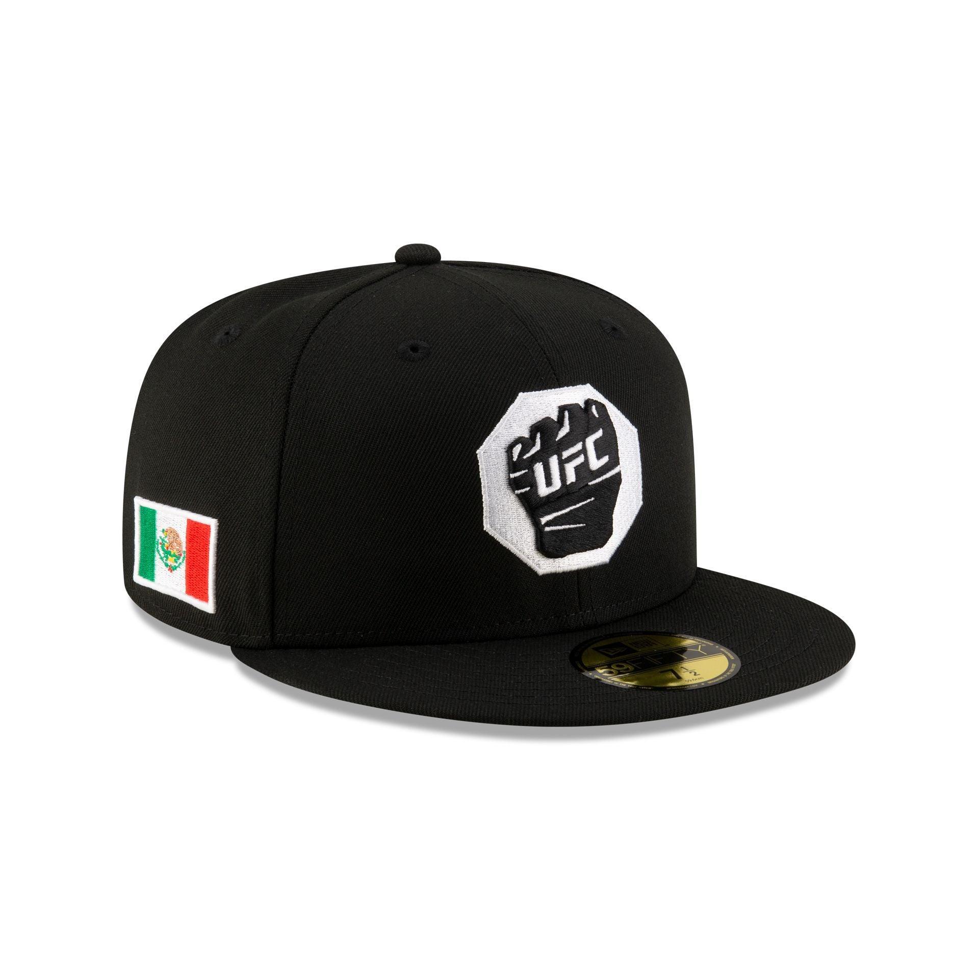 UFC Mexico Black Camo 59FIFTY Fitted Hat Male Product Image