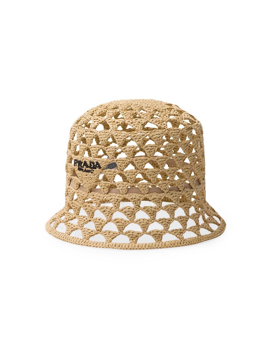 Womens Woven Fabric Bucket Hat Product Image