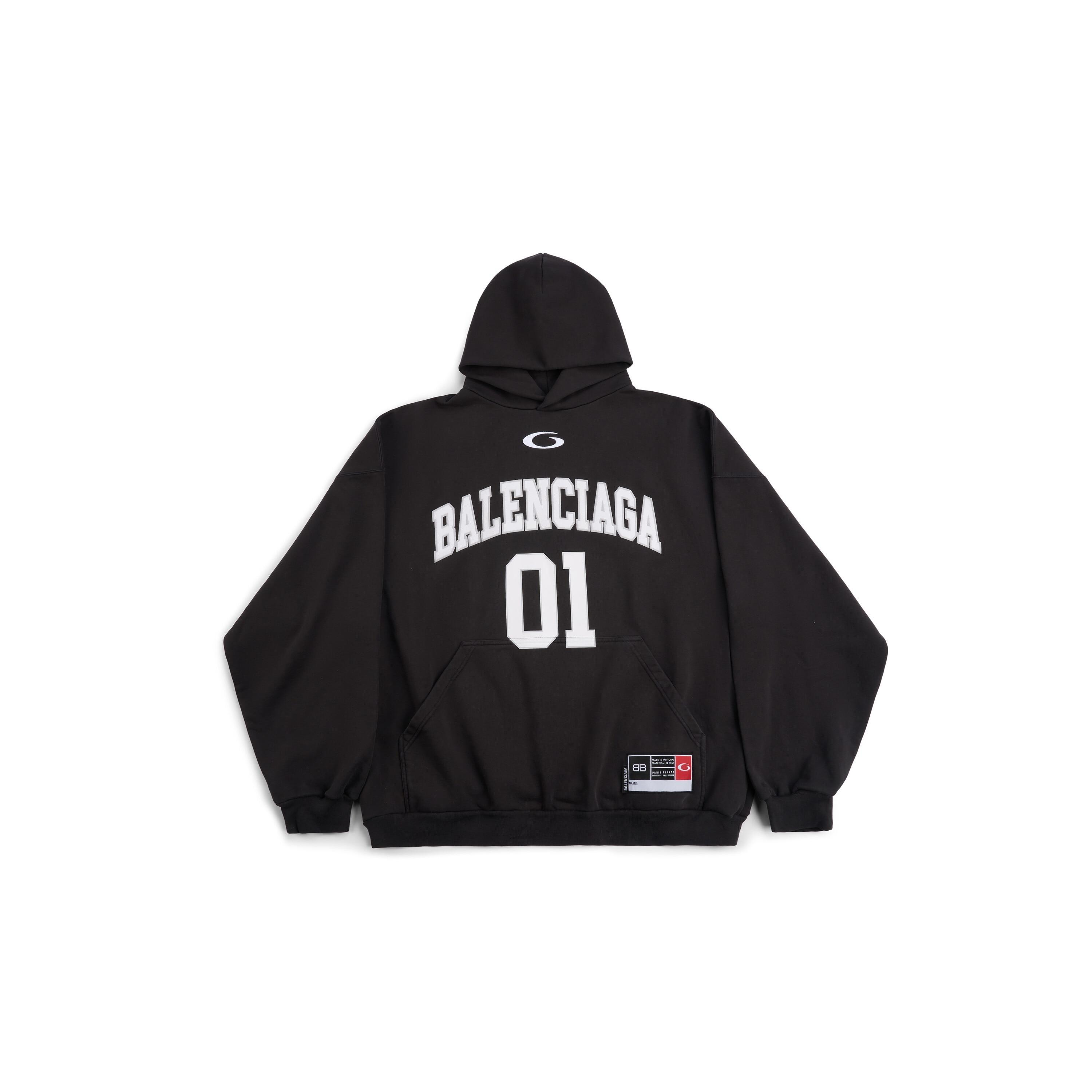 Men's Basketball Series - Hoodie Large Fit in Black Product Image