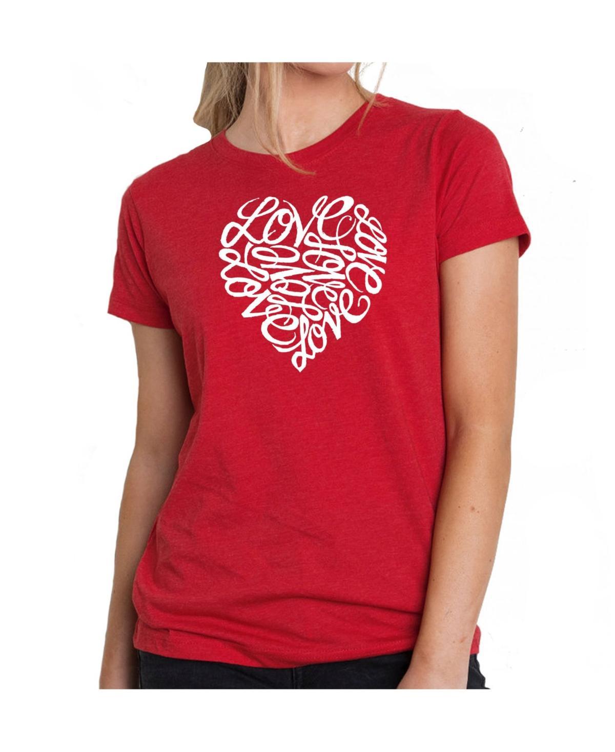 Womens Premium Word Art T-Shirt - Love Product Image