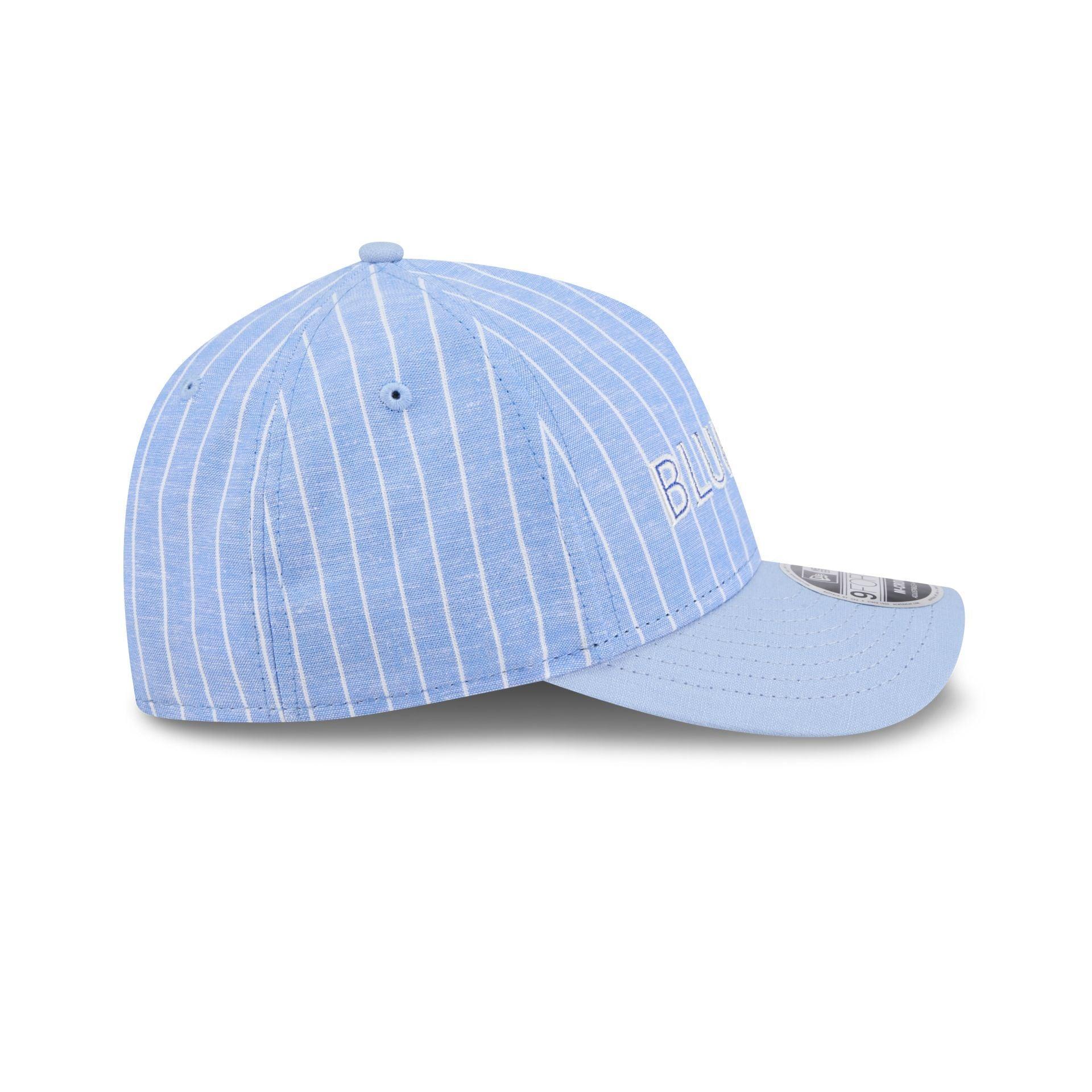 Pittsburgh Pirates Pinstripe Linen 9FORTY M-Crown A-Frame Snapback Hat Male Product Image