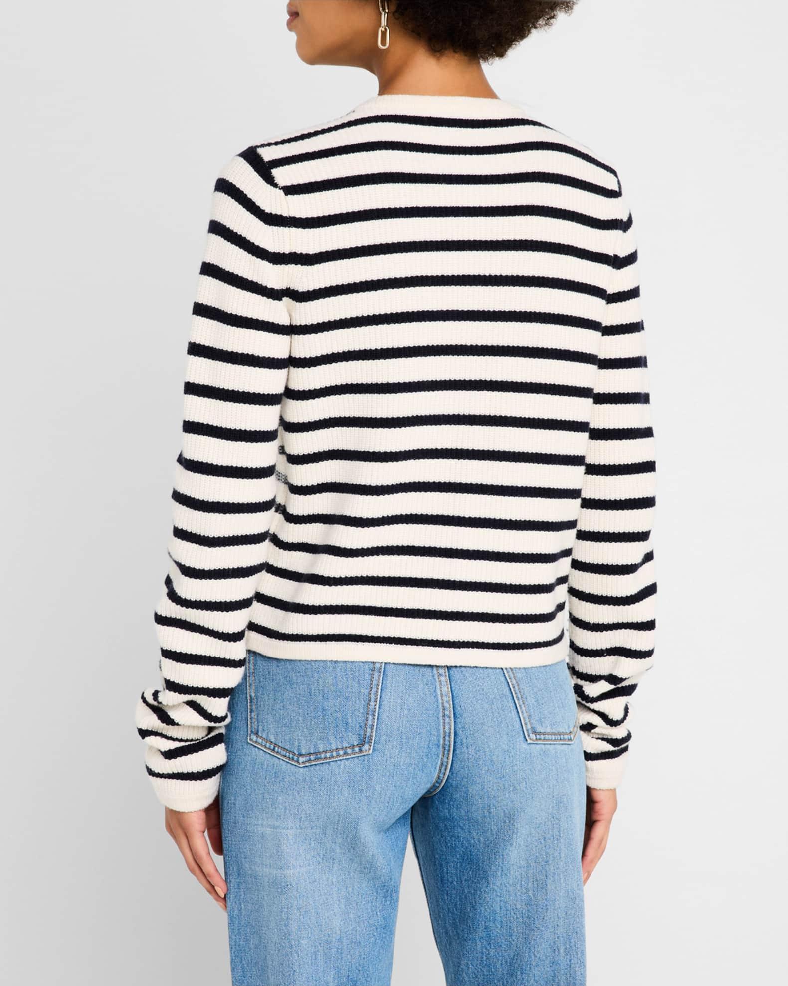 Nebula Sequined Striped Cardigan Product Image