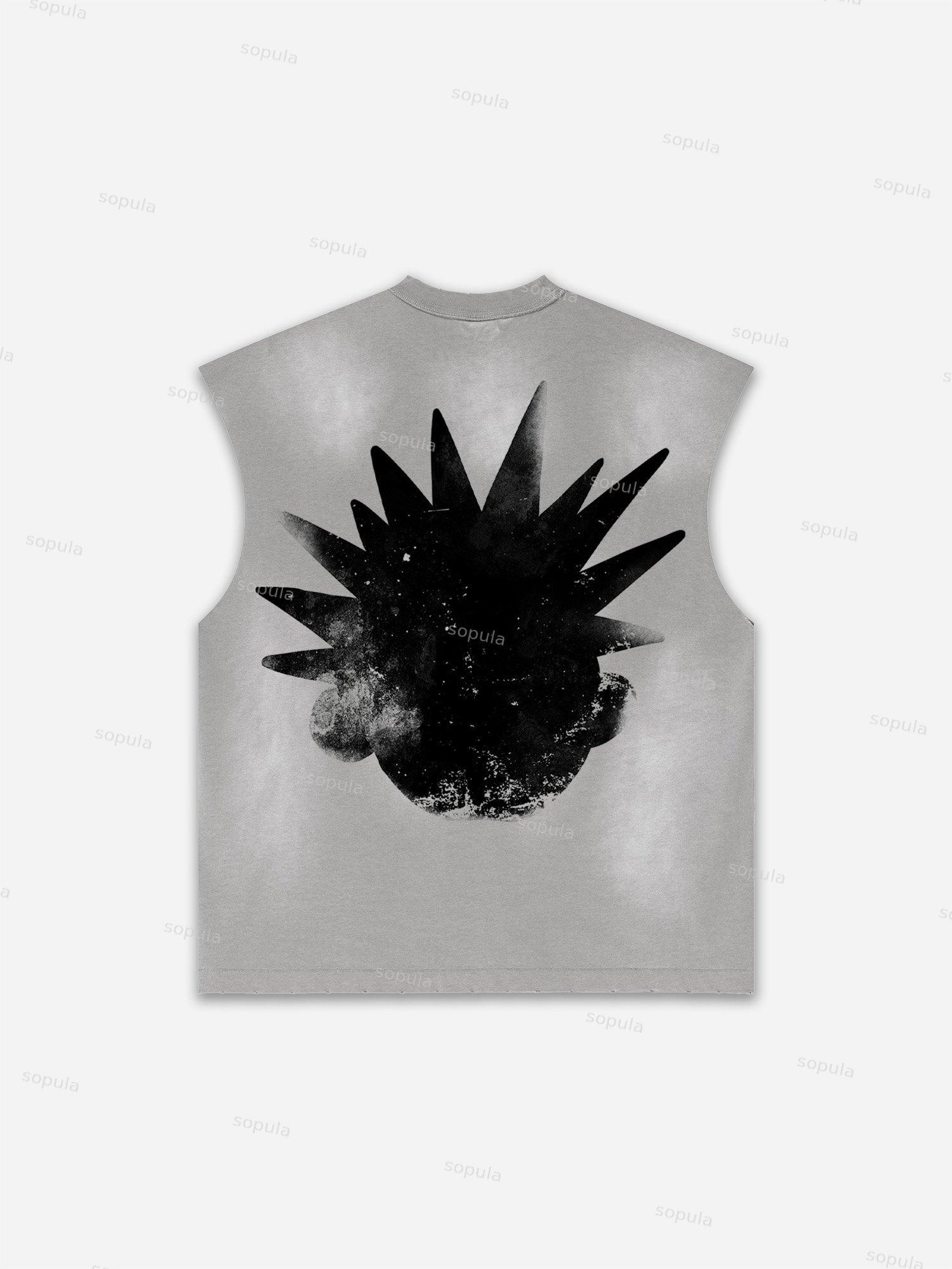 Men's Washed Boxer Boys Graphic Print Tank Top Product Image