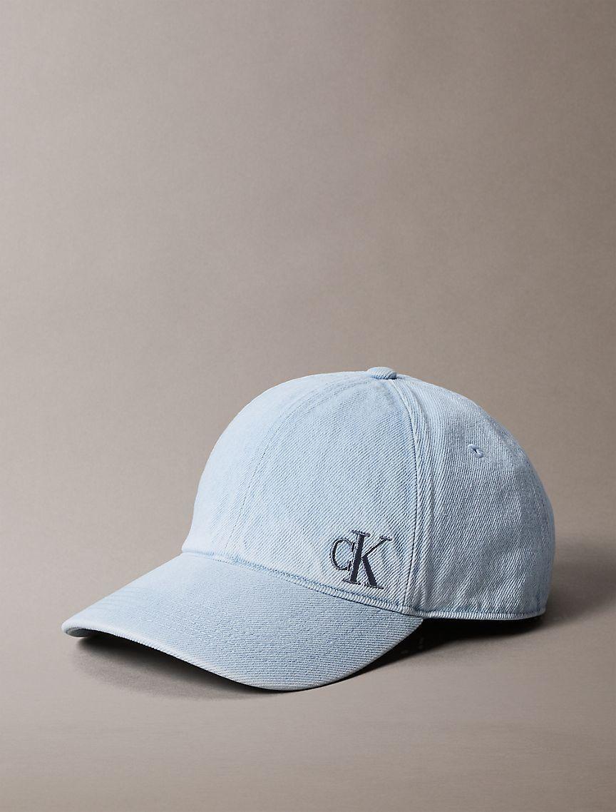 Washed Denim Embroidered Logo Baseball Cap Product Image