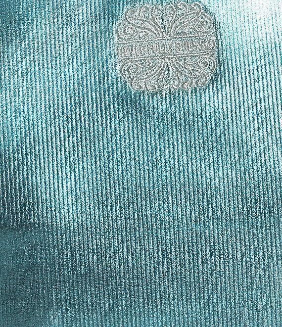 Never Fully Dressed Ribbed Metallic Crew Neck Sleeveless Tank Top Product Image