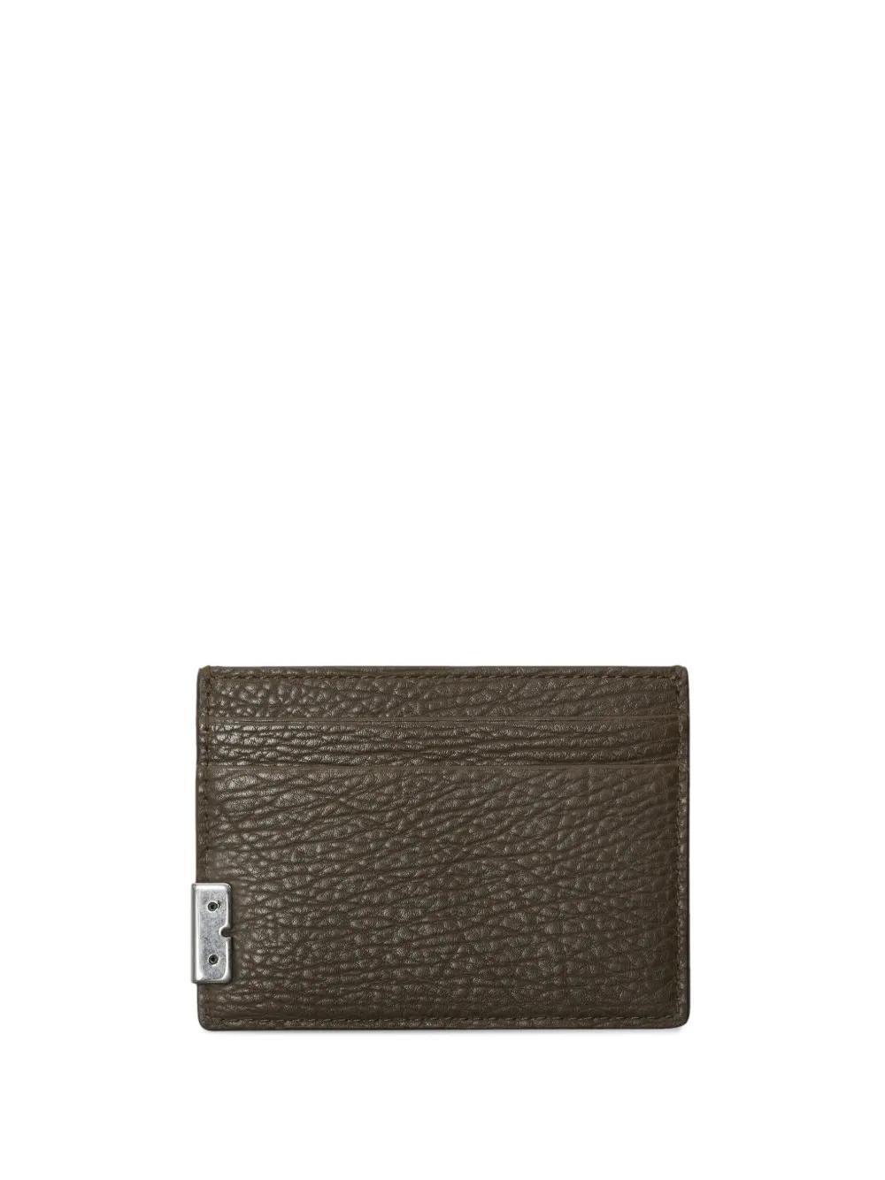 BURBERRY B Cut Cardholder In Brown Product Image