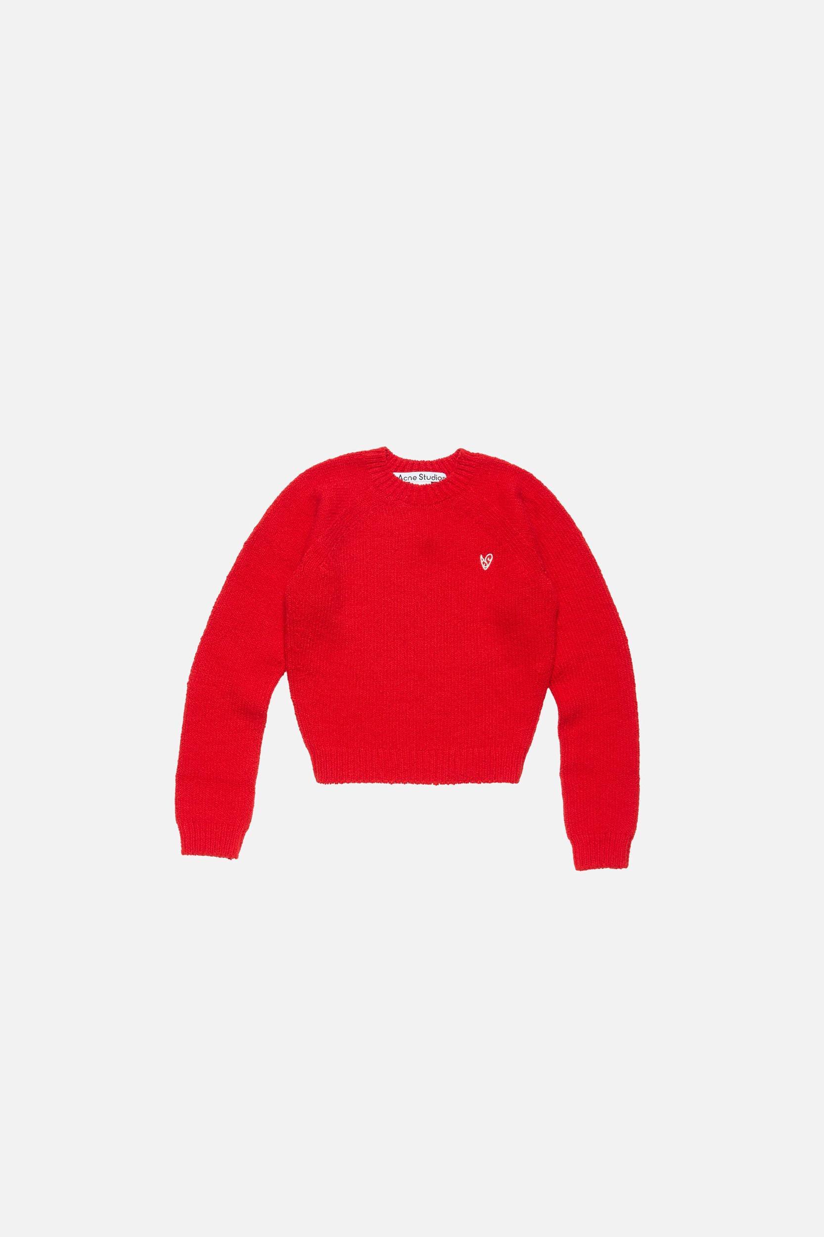 Cropped crewneck sweater Product Image
