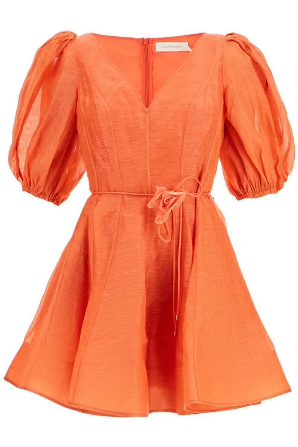 ZIMMERMANN Tranquility Linen And In Orange Product Image