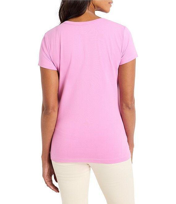 NIC + ZOE Perfect Knit Crew Neck Short Sleeve Tee Product Image