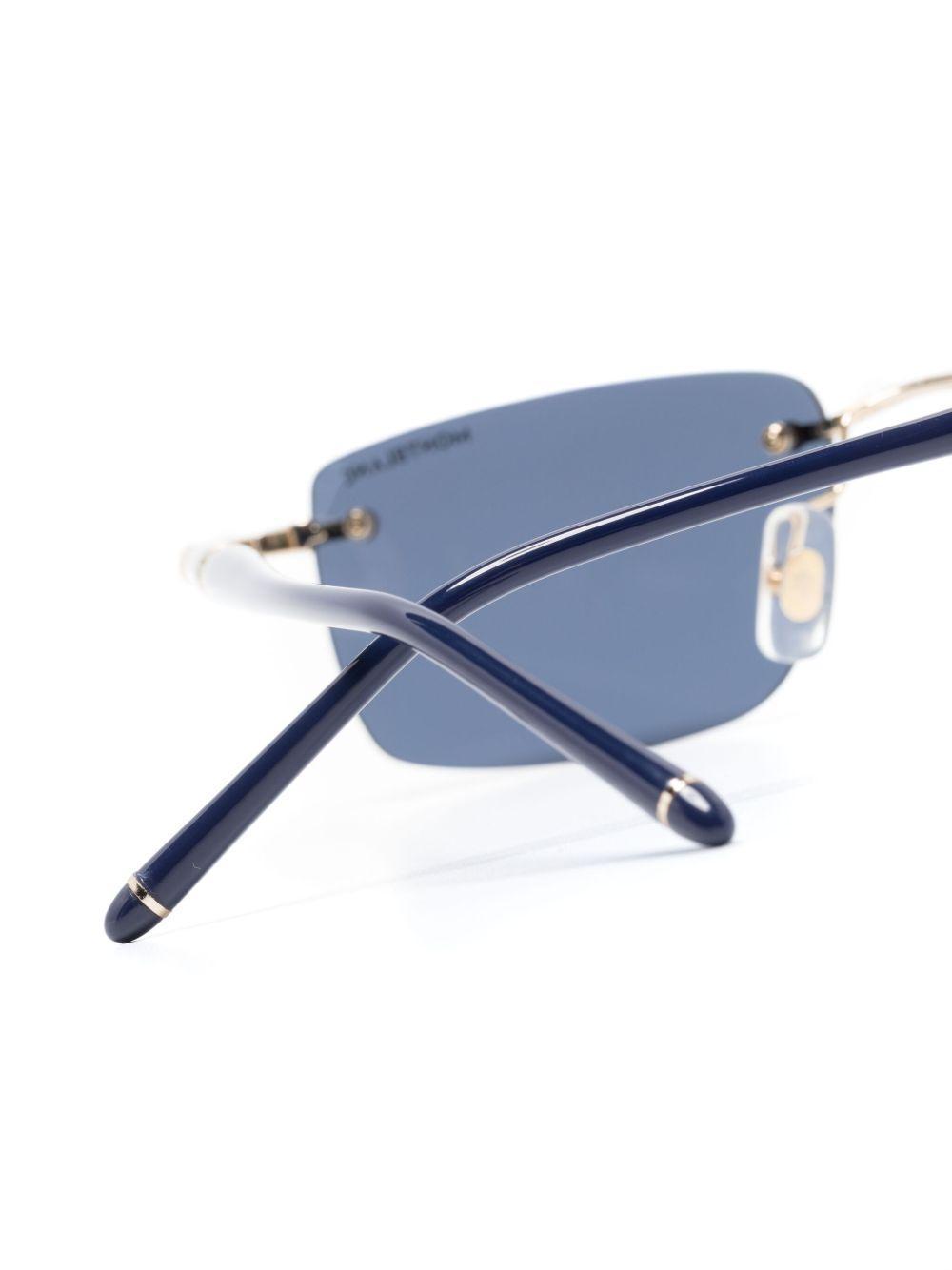 Meisterstück rectangle-frame sunglasses Product Image