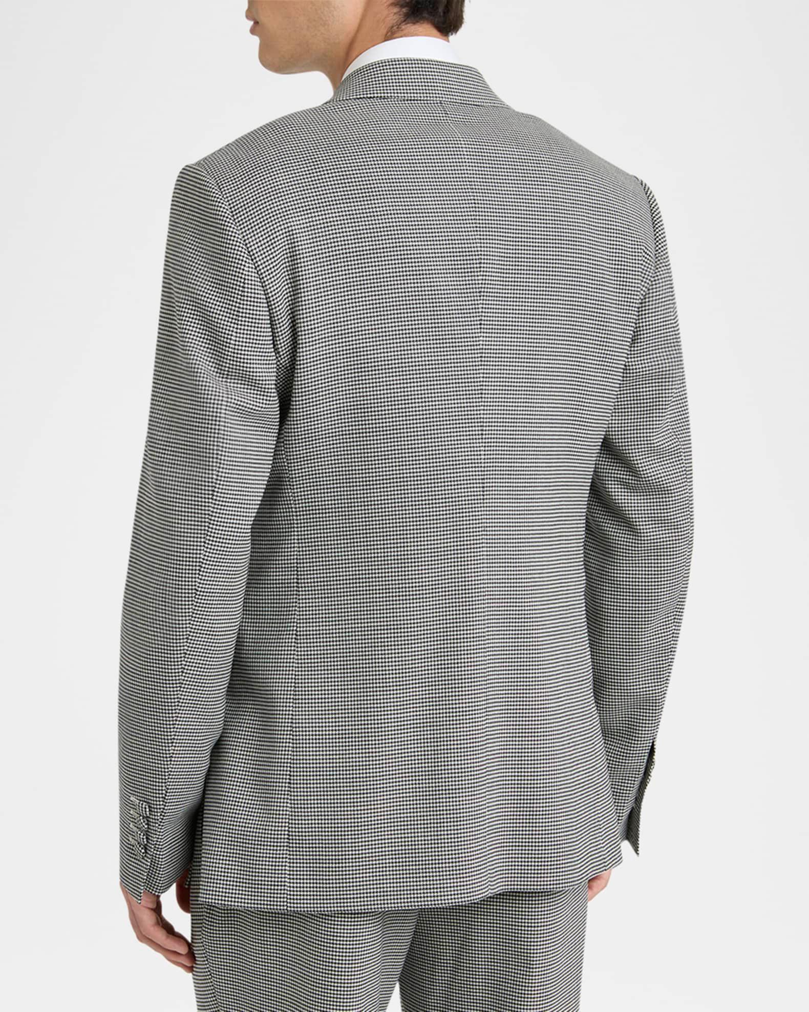 Men's Micro-Houndstooth Double-Breasted Sport Coat Product Image