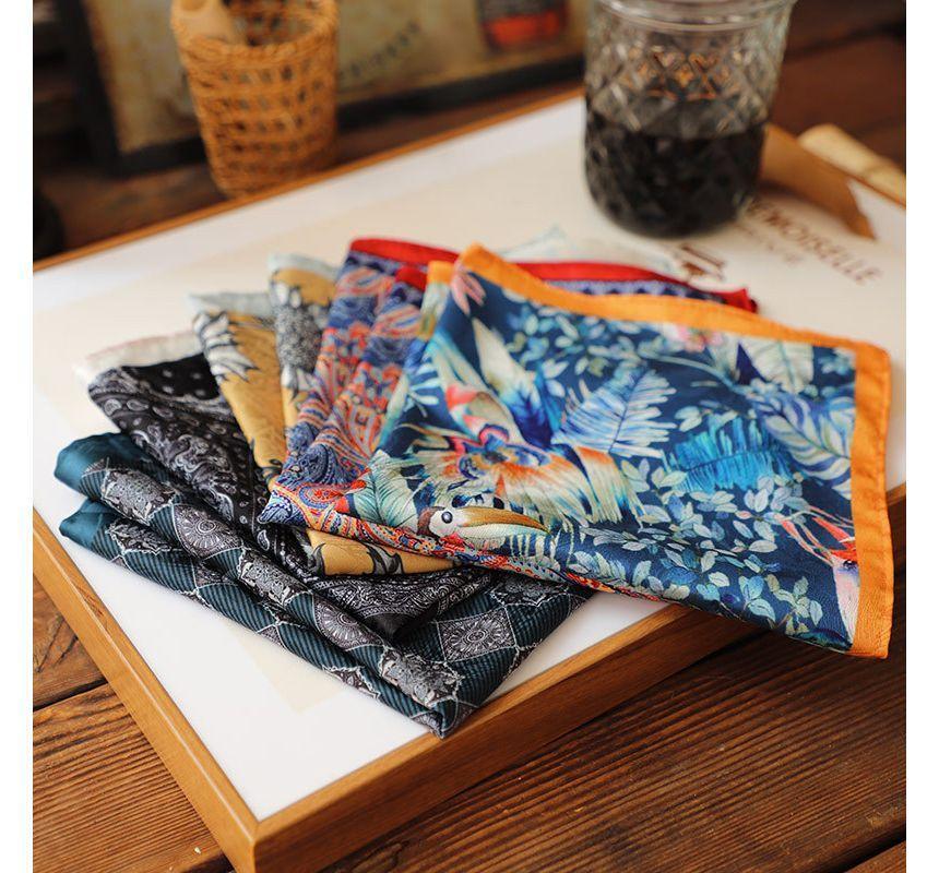 Print Pocket Square (various designs) Product Image