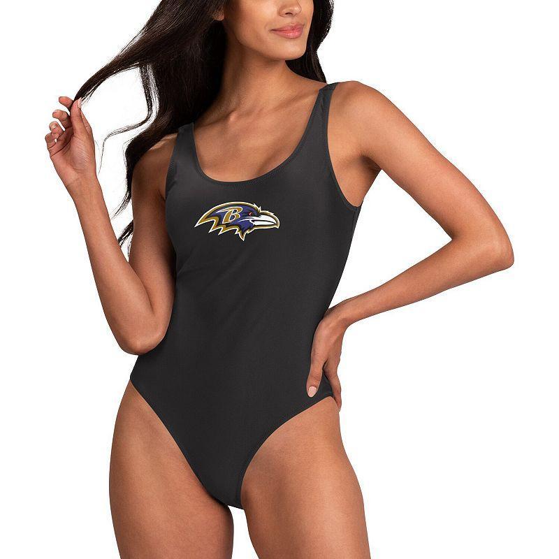 Women's G-III 4Her by Carl Banks Red Tampa Bay Buccaneers Making Waves One-Piece Swimsuit, Size: 2XL Product Image