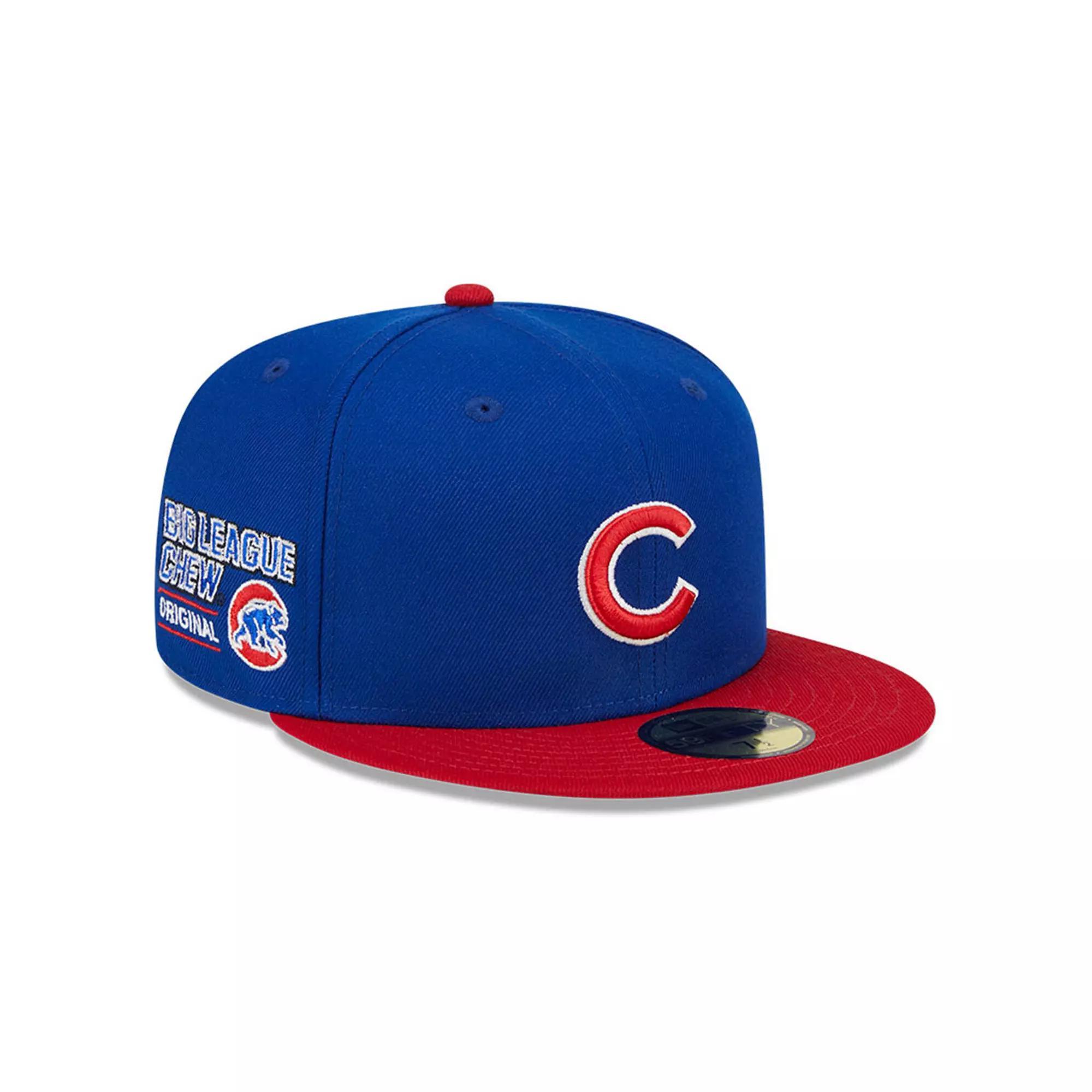 Men's New Era Royal Chicago Cubs Big League Chew Team 59FIFTY Fitted Hat,  Product Image