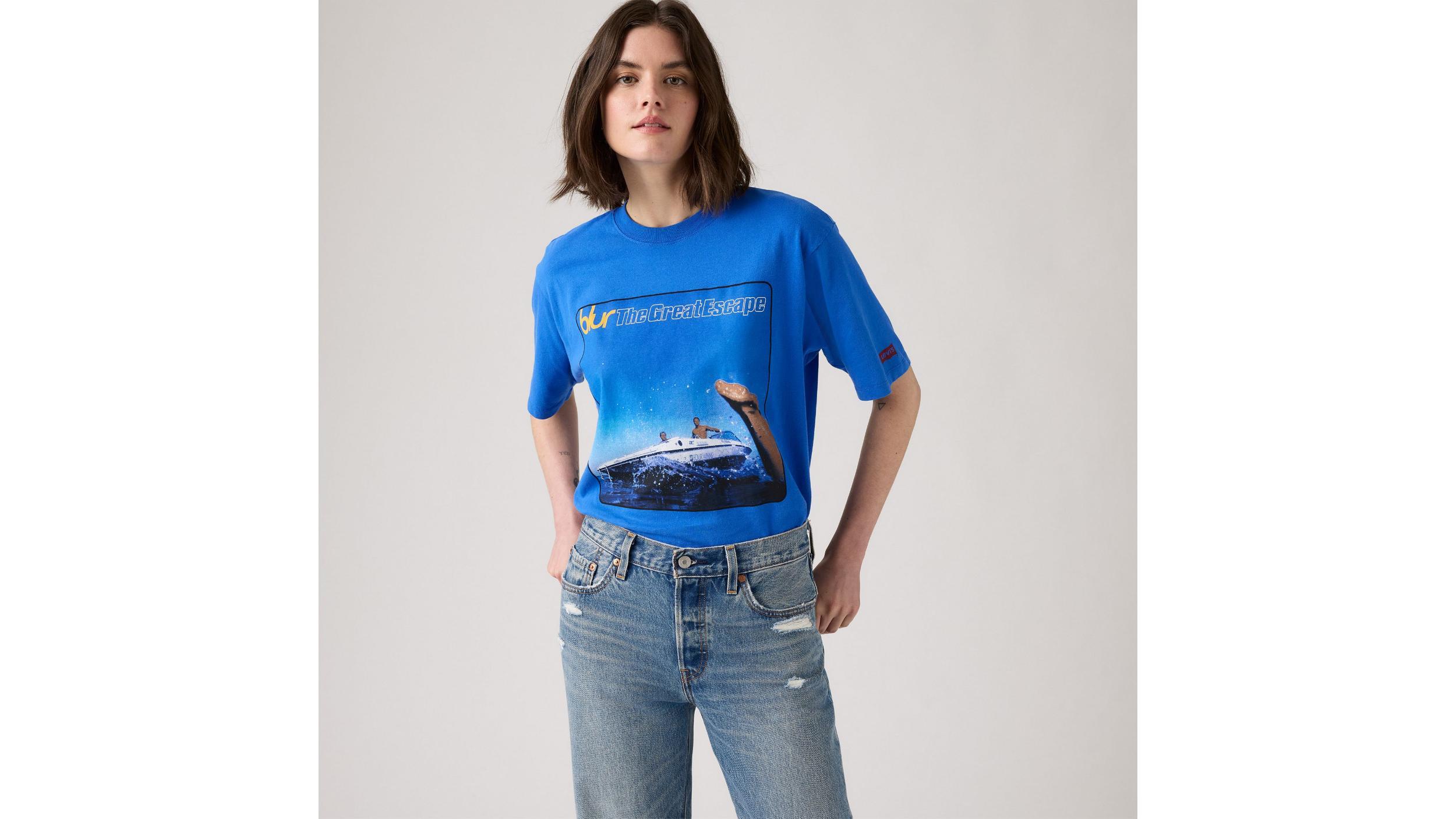 Blur Band T-Shirt Product Image