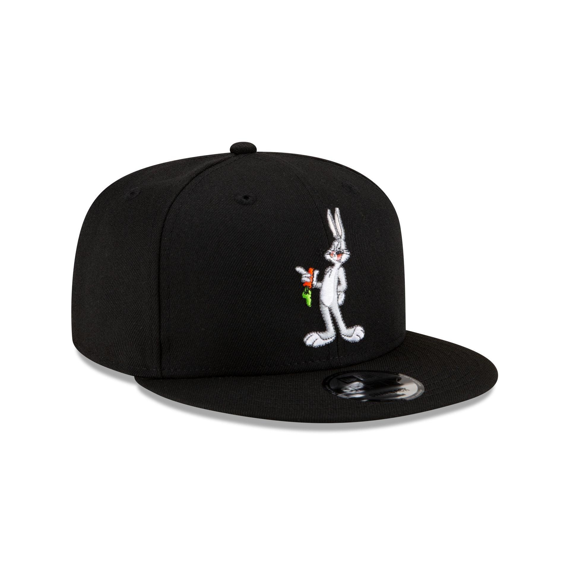 Looney Tunes Bugs Bunny Black 9FIFTY Snapback Hat Male Product Image