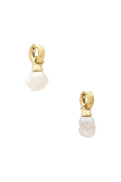 Eliou Stina Earrings in Metallic Gold Product Image