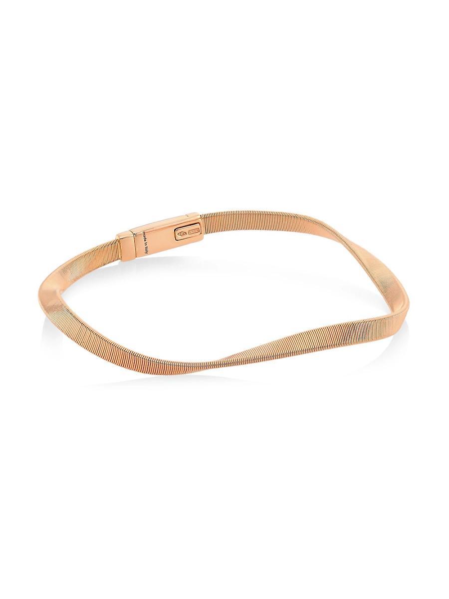 Womens Marrakech 18K Rose Gold Twisted Coil Bracelet Product Image