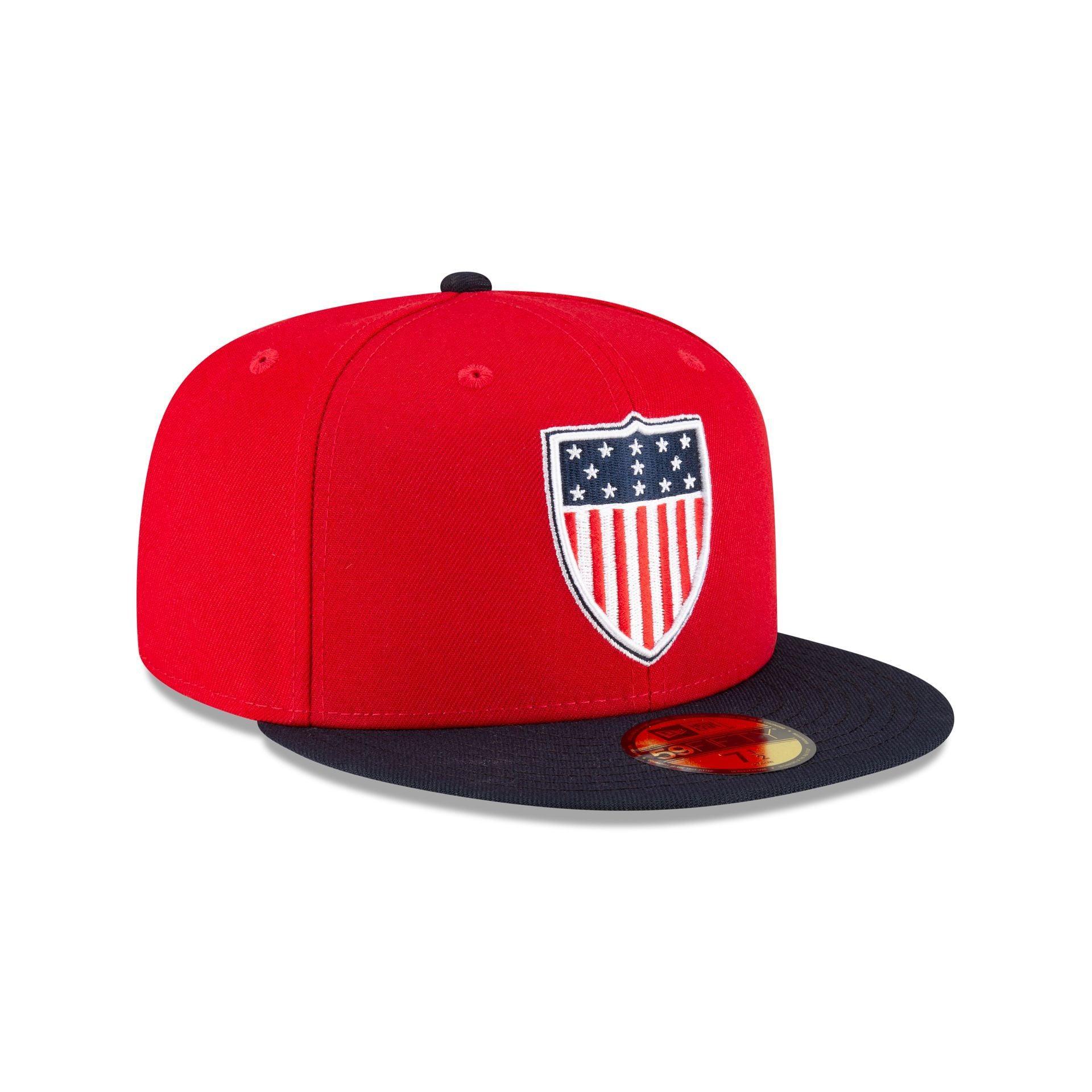 Team USA Red 59FIFTY Fitted Hat Male Product Image