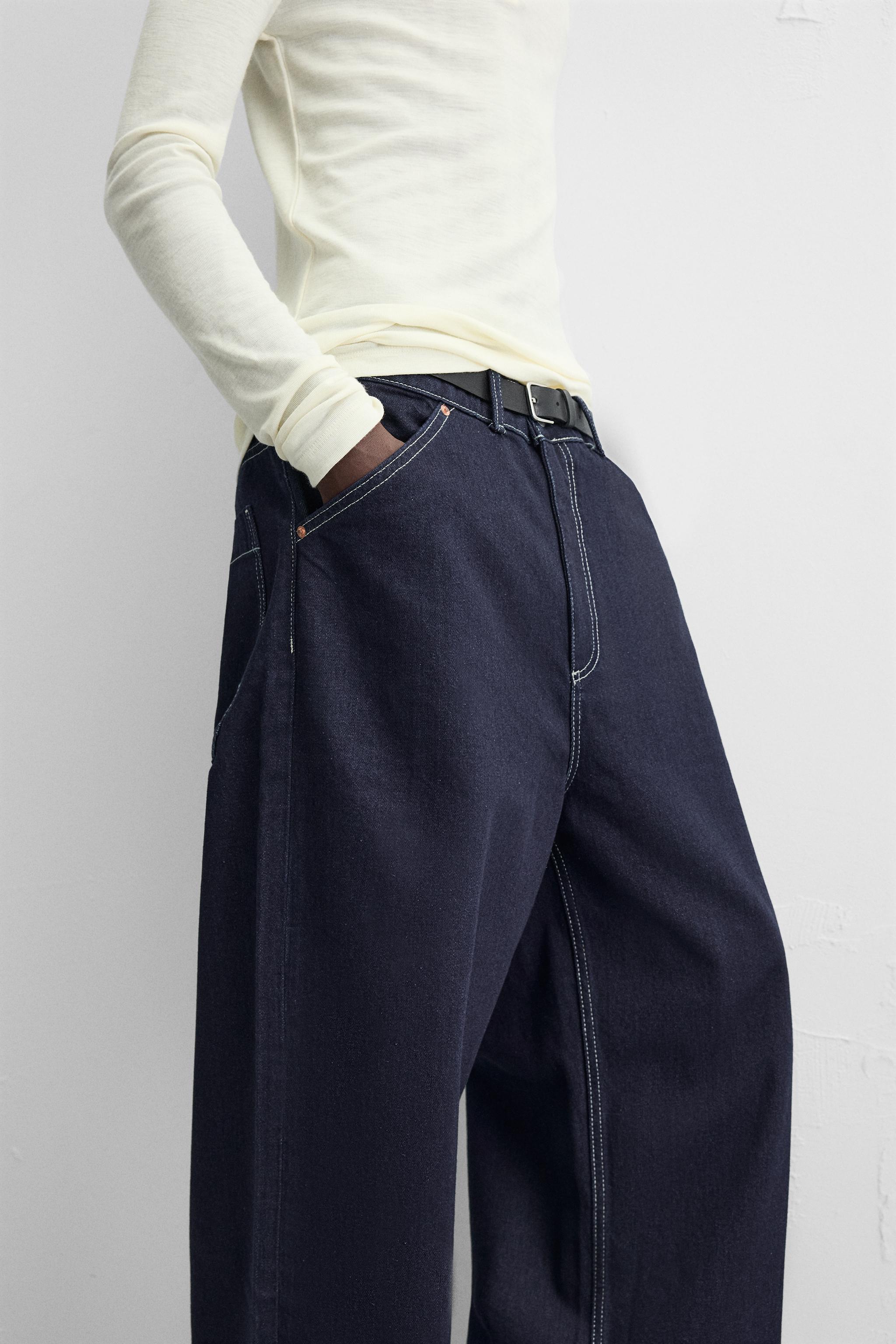 WIDE LEG BAGGY JEANS Product Image