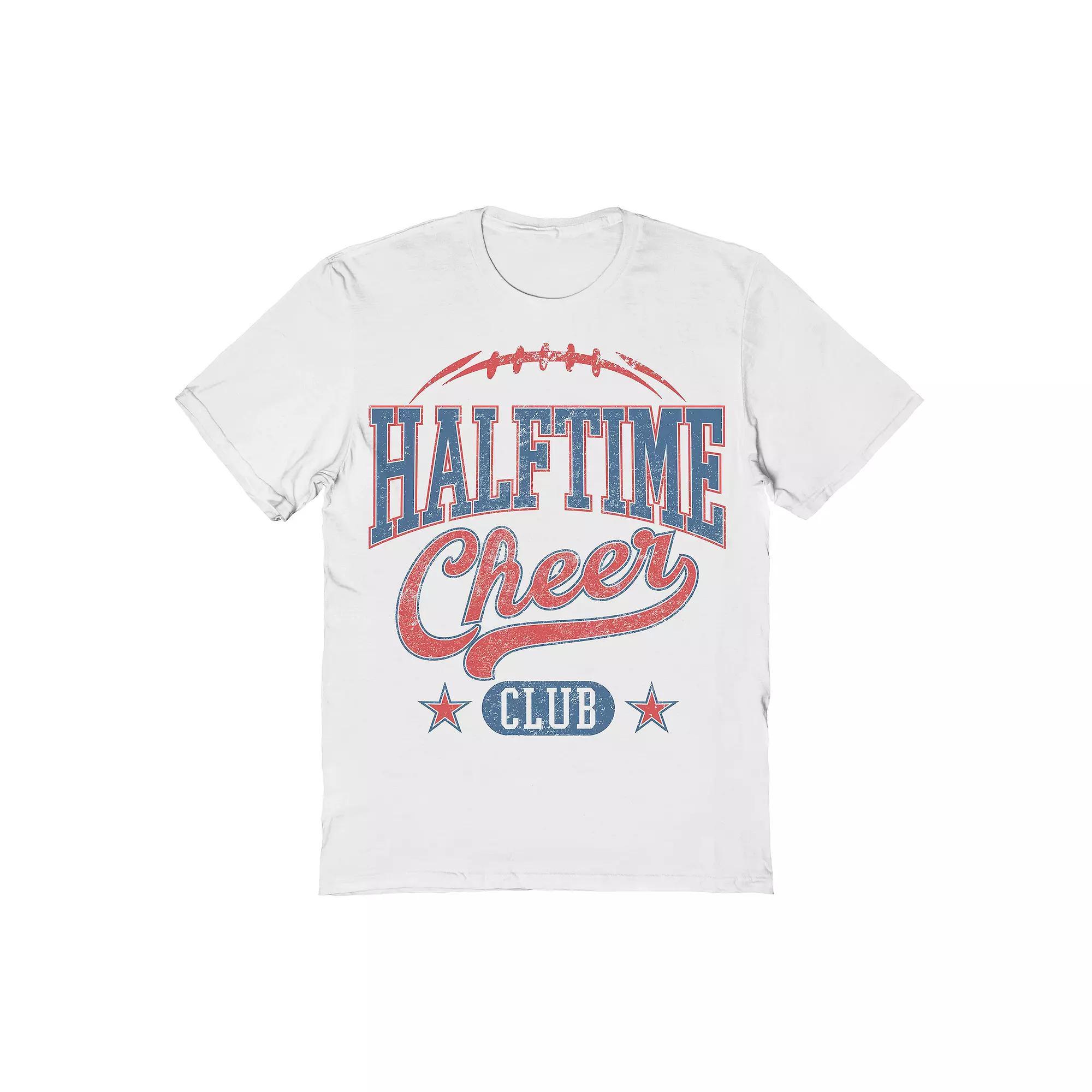 Men's Duke & Sons Halftime Cheer Club Graphic Tee, Size: Medium, White Product Image