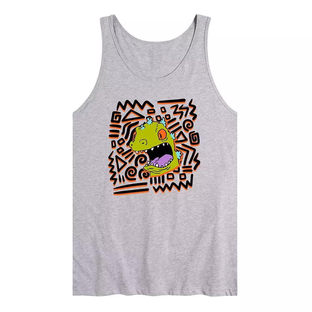 Men's Rugrats Reptar Swirl Tank Top,  Product Image