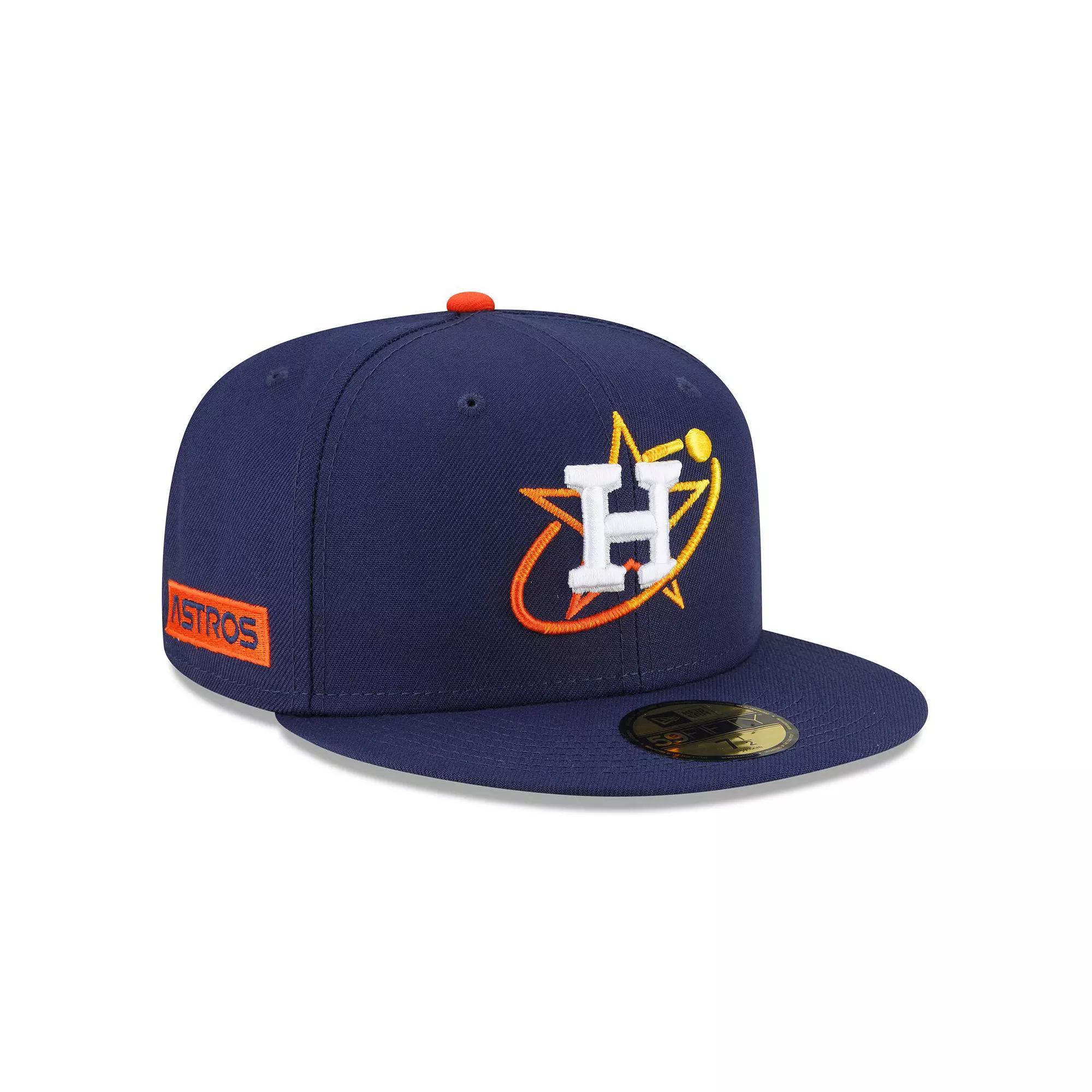 Men's New Era Navy Houston Astros 2022 City Connect 59FIFTY Fitted Hat,  Product Image