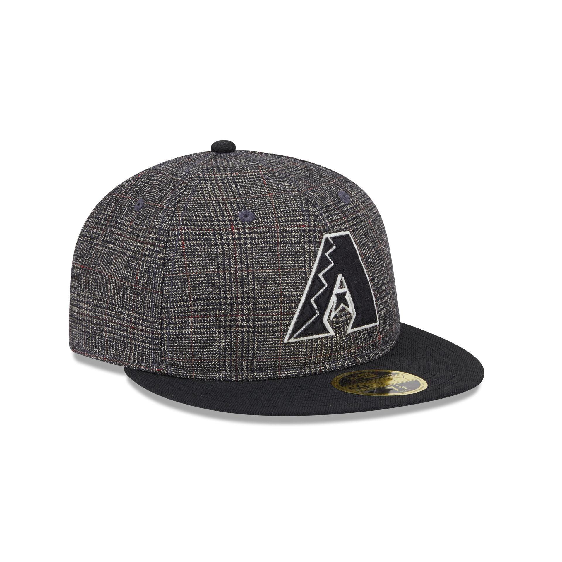 Arizona Diamondbacks Plaid Retro Crown 59FIFTY Fitted Hat Male Product Image