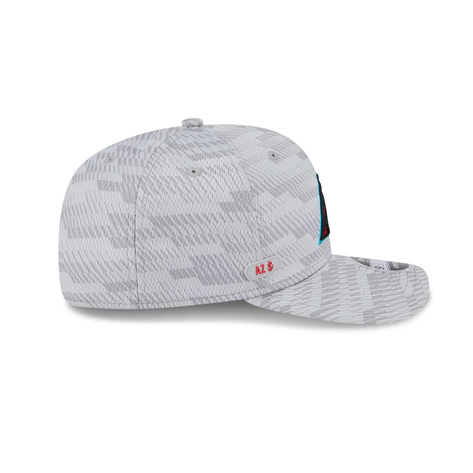 Arizona Diamondbacks 2025 Clubhouse Gray 9SEVENTY Stretch-Snap Hat Male Product Image