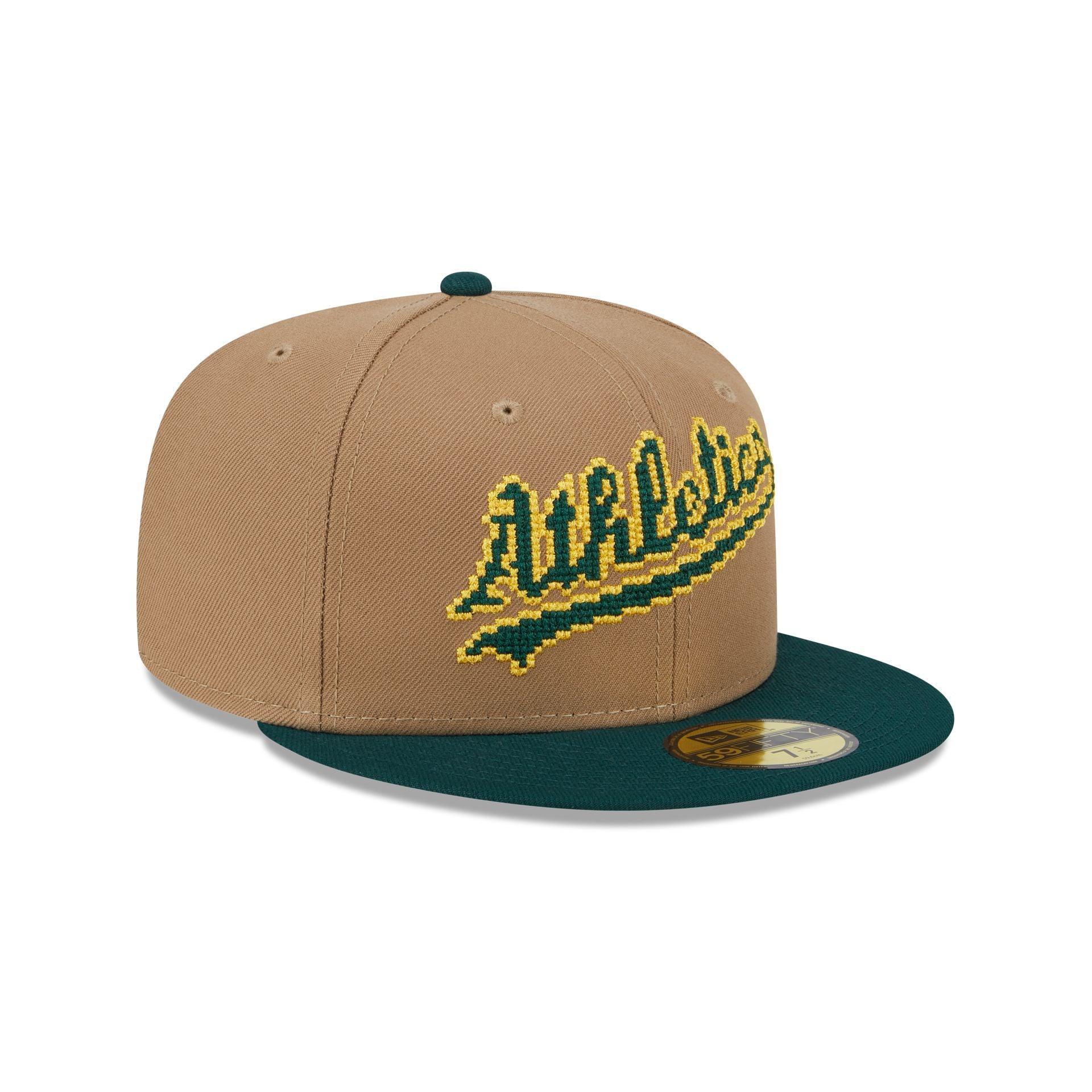 Athletics Classic 8-Bit Wordmark 59FIFTY Fitted Hat Male Product Image