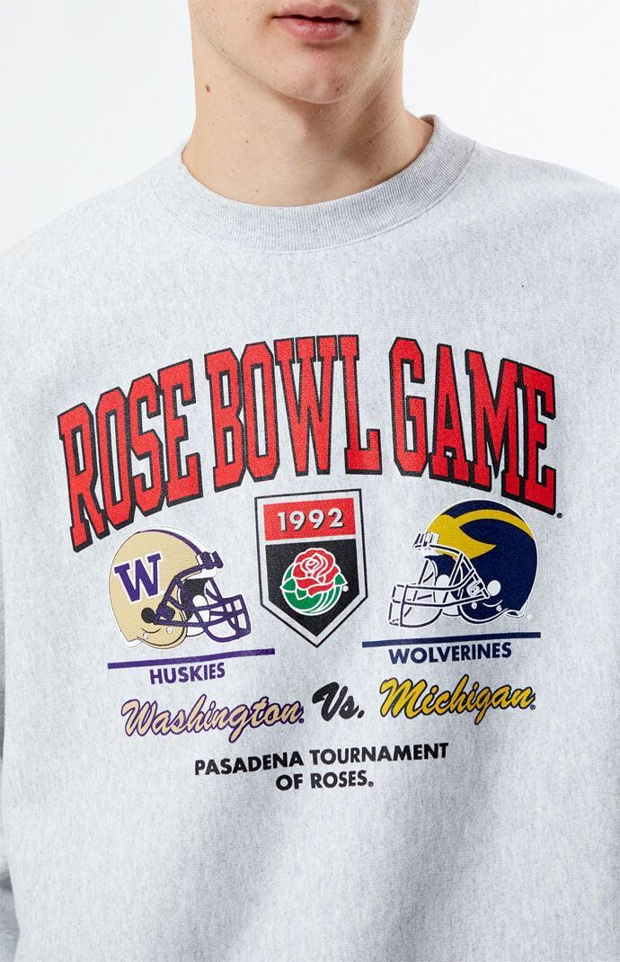 Champion Men's x Rose Bowl Stadium Reverse Weave Crew Neck Sweatshirt Product Image