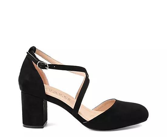 Journee Collection Womens Foster Wide Pump Product Image