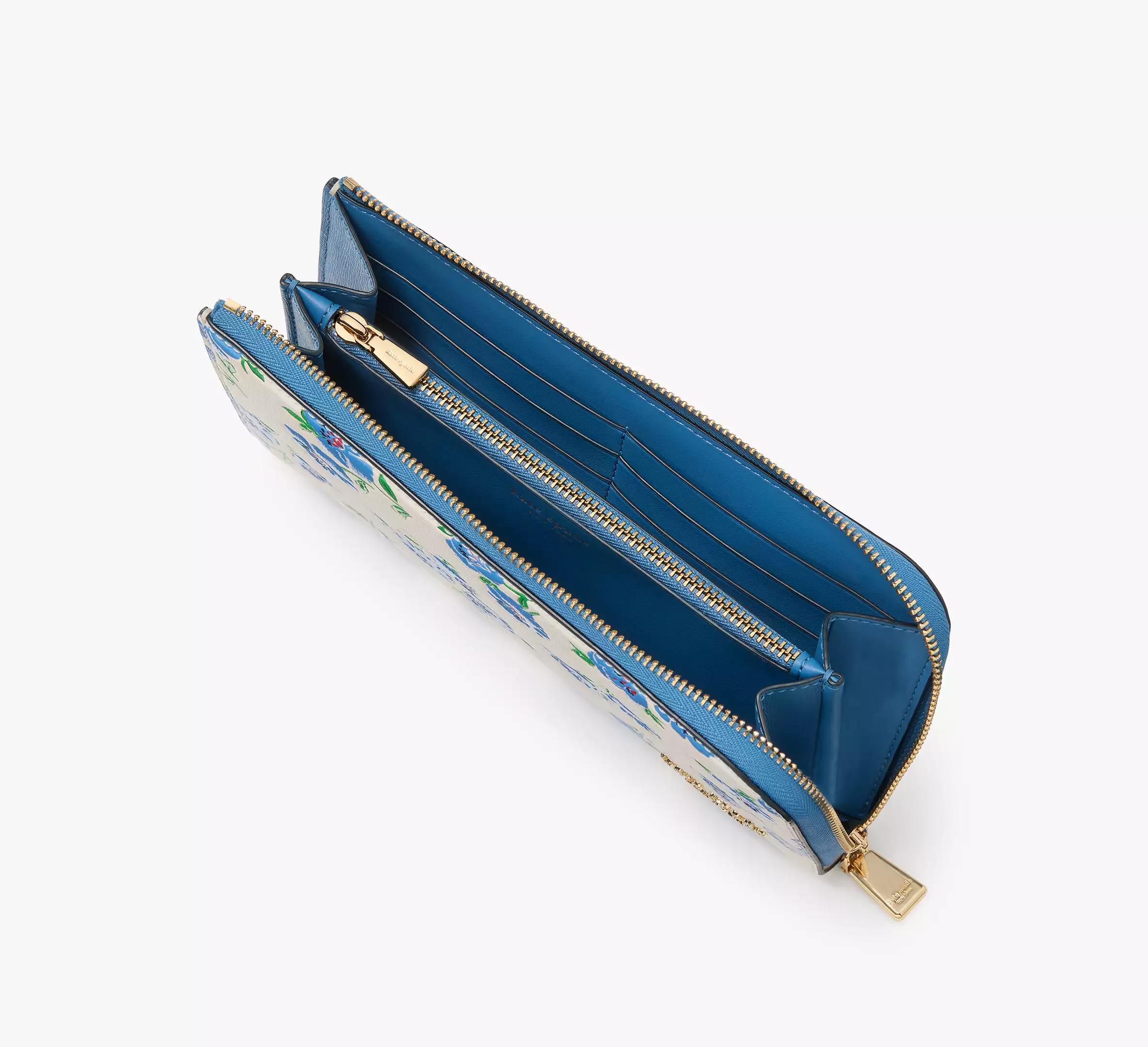 Devin Springtime Blooms Zip Around Continental Wallet Product Image