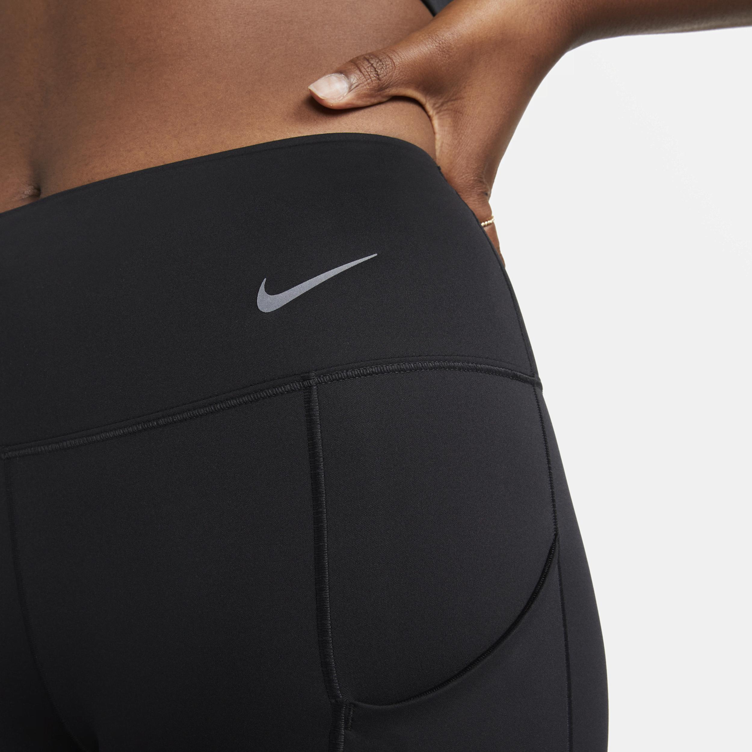 Nike Women's Go Firm-Support Mid-Rise Full-Length Leggings with Pockets Product Image