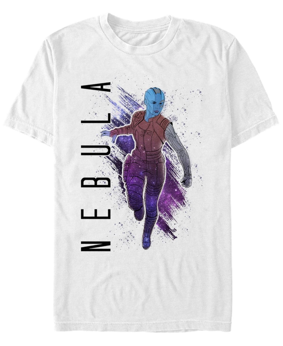 Men's Avengers Nebula Painted Tee, Size: Medium, White Product Image