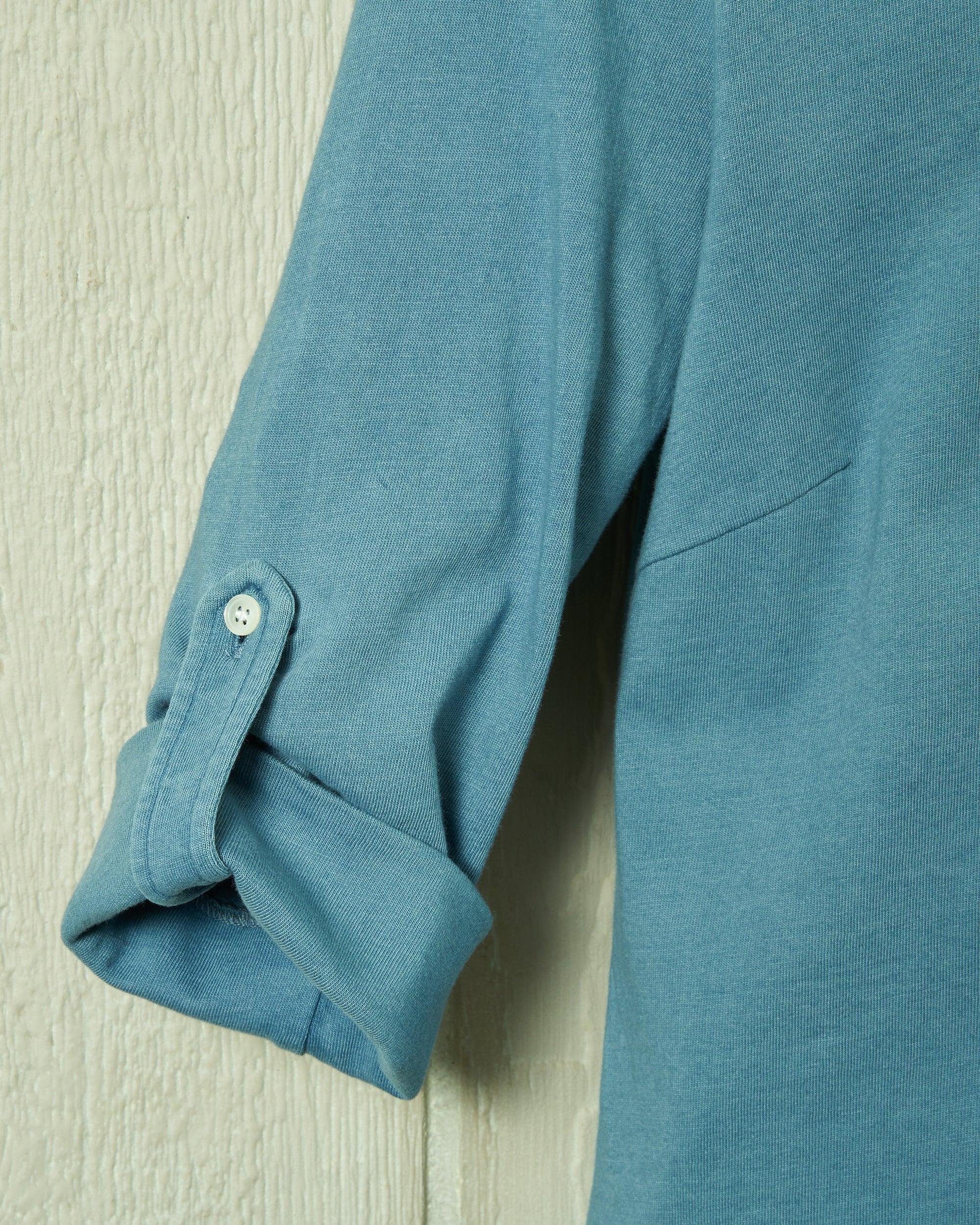 Avalon Indigo Knit Top in Washed Jersey Product Image