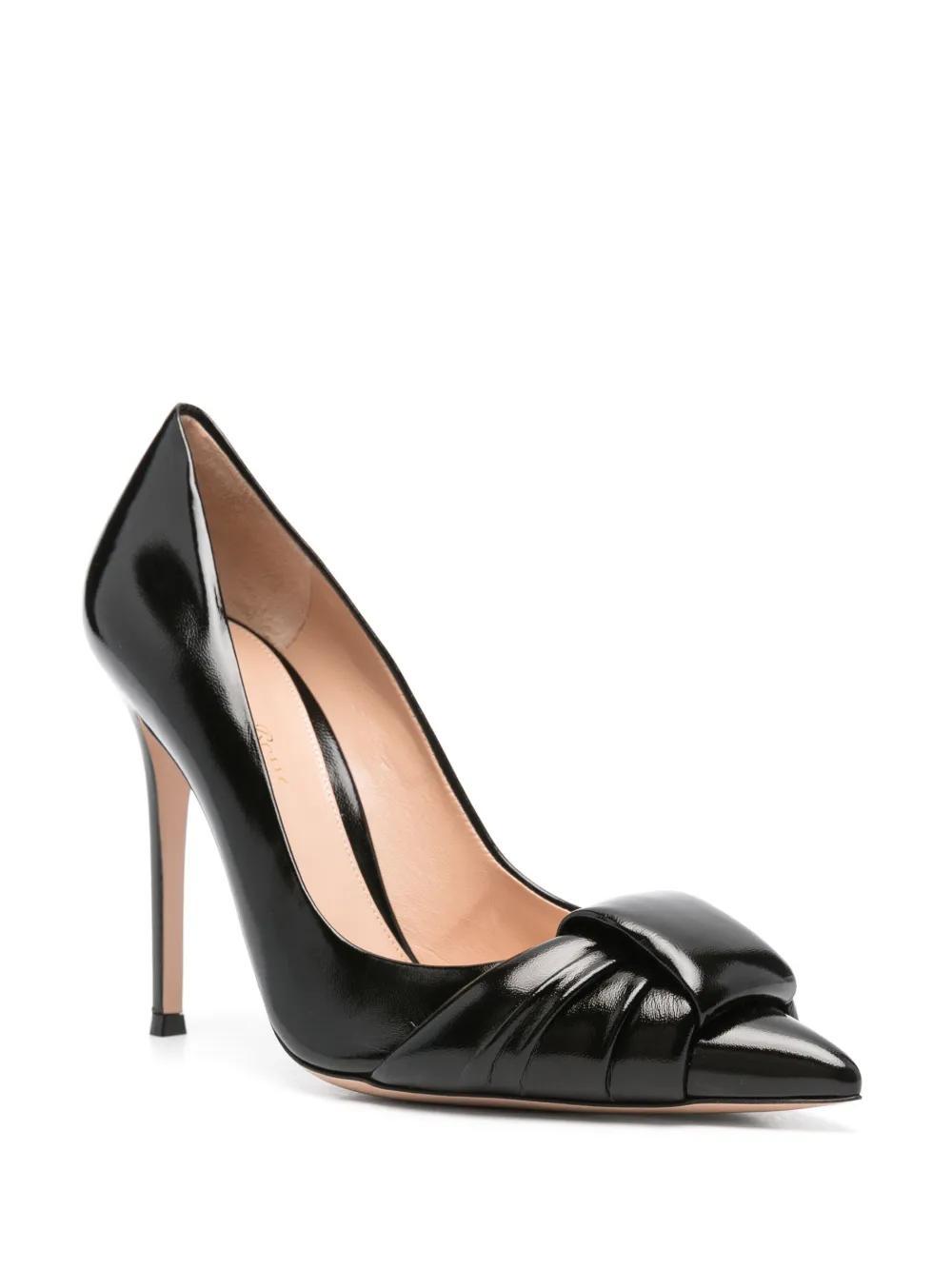 105mm leather pumps Product Image