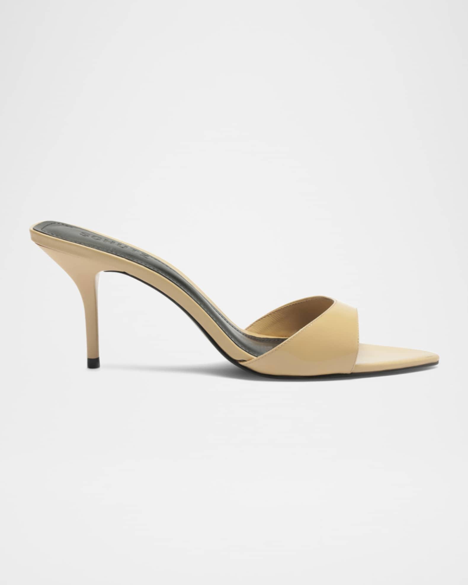 Elodie Patent Stiletto Mule Sandals Product Image