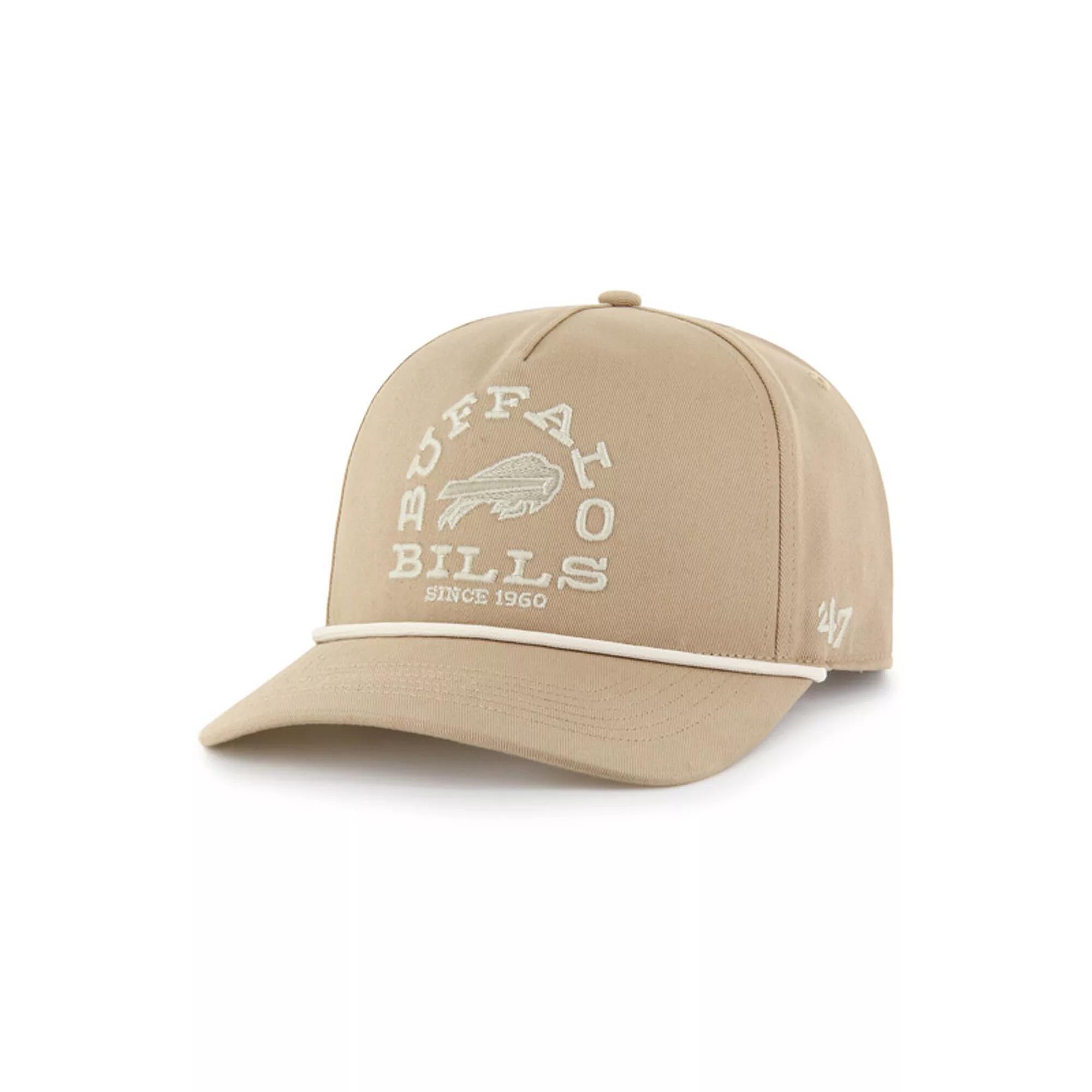 Mens 47 Khaki Buffalo Bills Canyon Ranchero Hitch Adjustable Hat Product Image