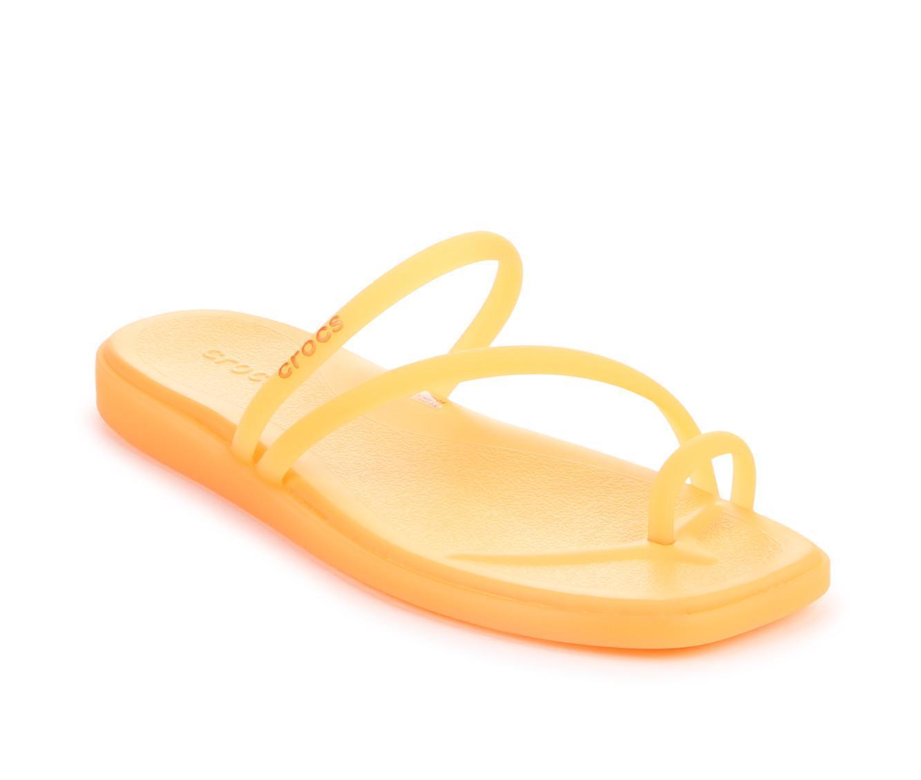 Women's Crocs Miami Frosted Flip Flip-Flops Product Image