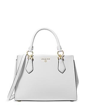 Michael Kors Marilyn Saffiano Leather Medium Satchel Bag Product Image