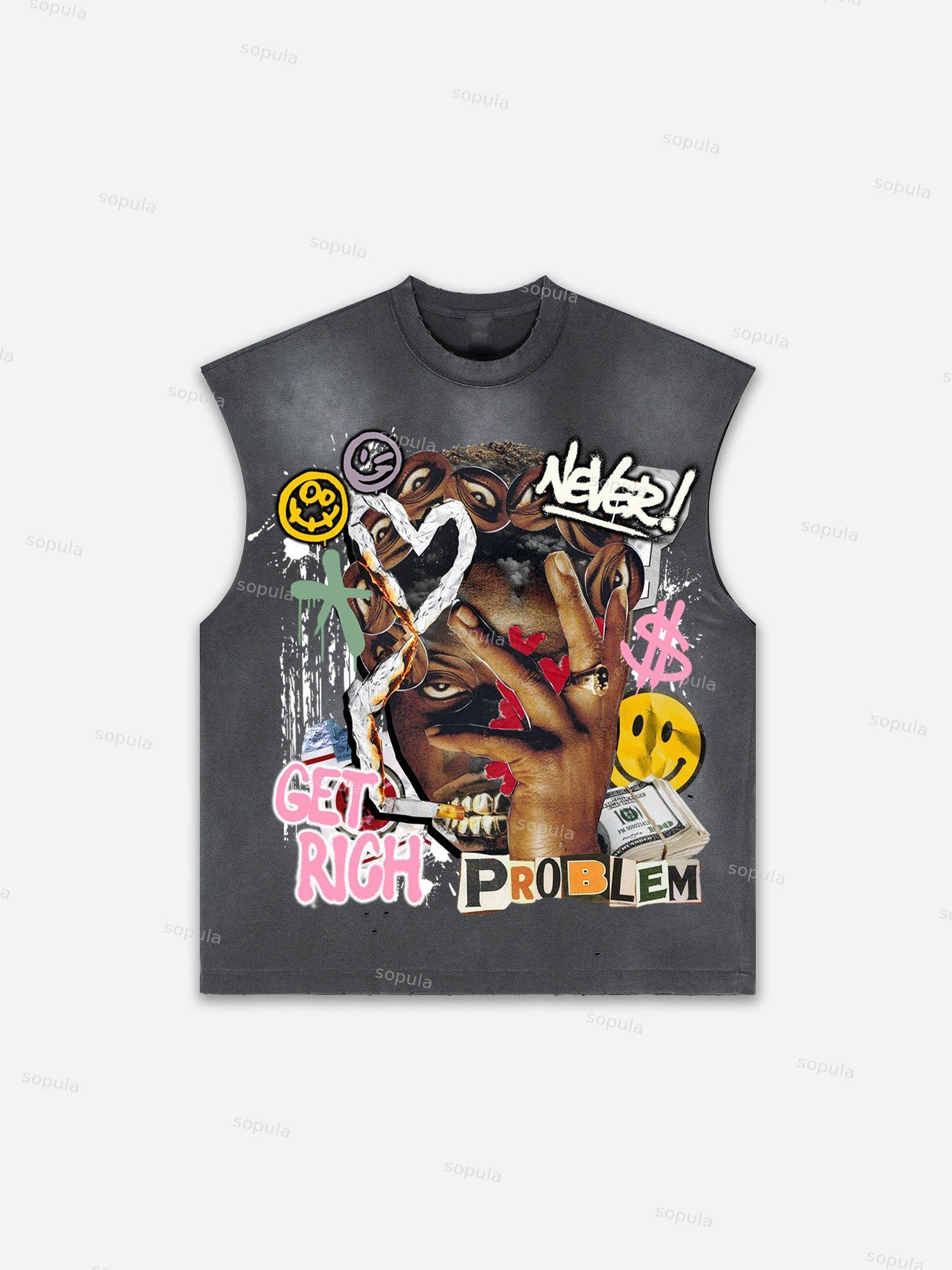 Men's Washed Coors Banquet Rodeo Classic Graphic Tank Top Product Image