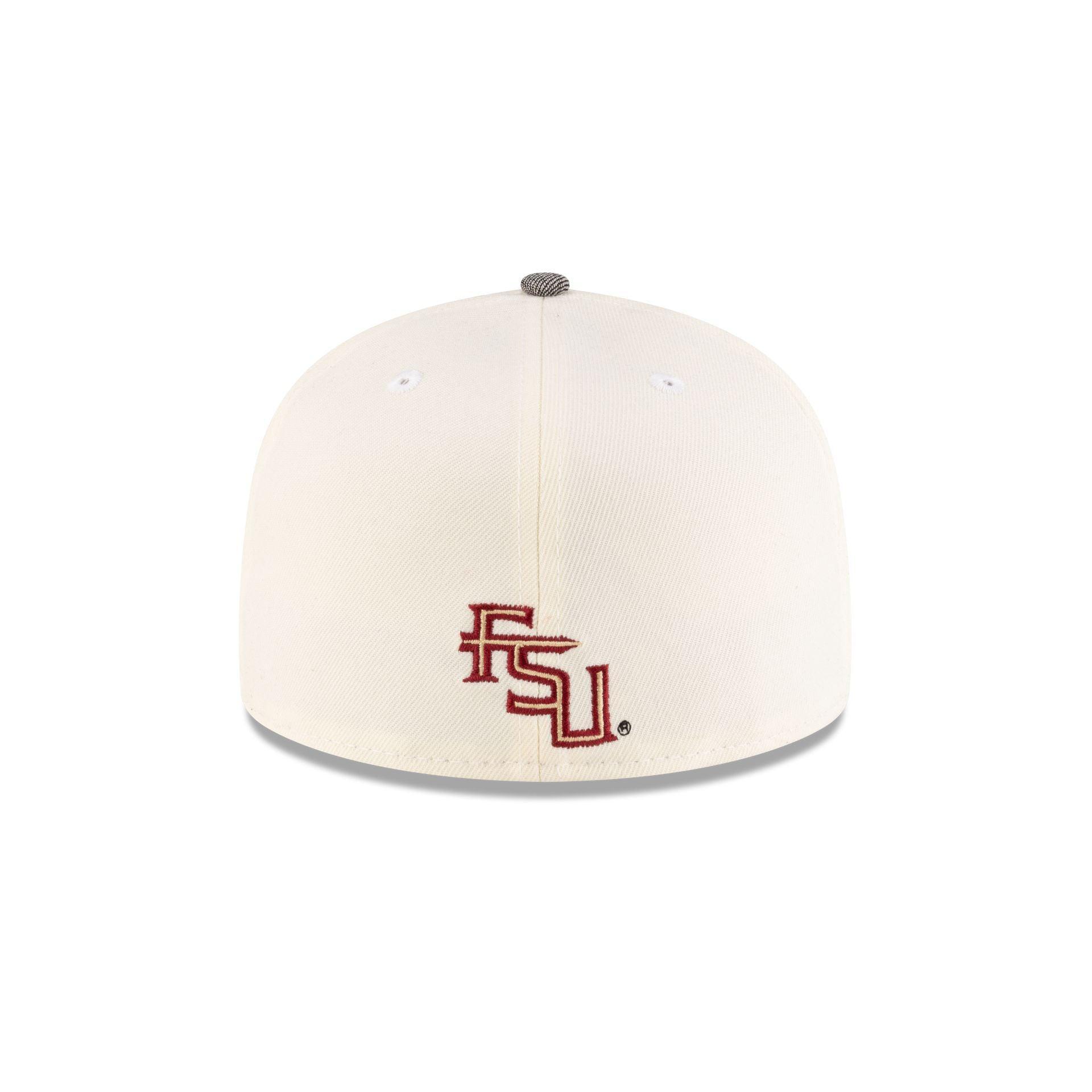 Florida State Seminoles Chrome Black Denim 59FIFTY Fitted Hat Male Product Image