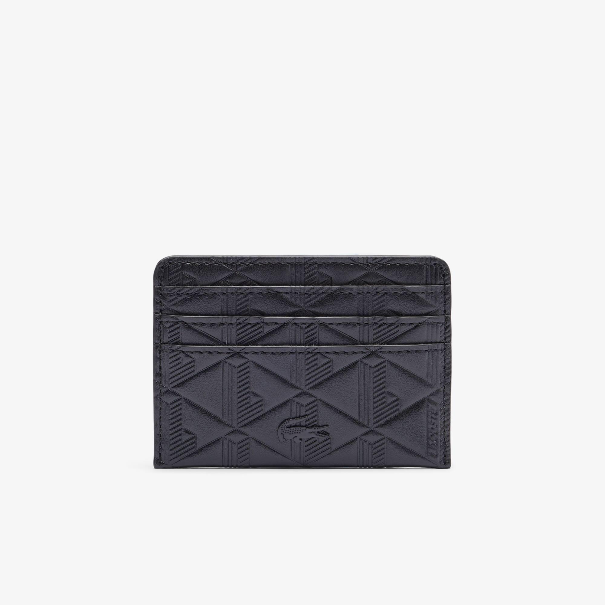 Maheki Embossed Leather Card Holder Product Image