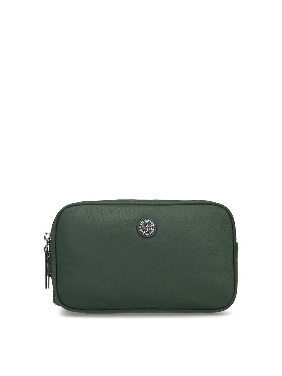 TORY BURCH Virginia Nylon Belt Bag In Green Product Image