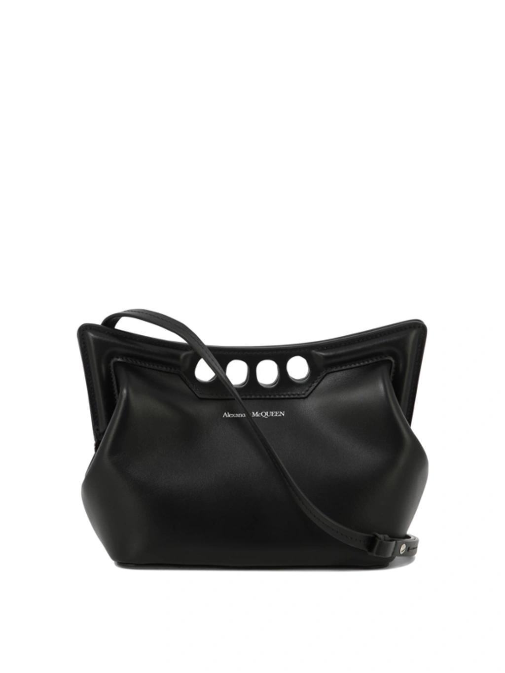 ALEXANDER MCQUEEN Alexander Mc Queen "the Peak Mini" Crossbody Bag In Black Product Image