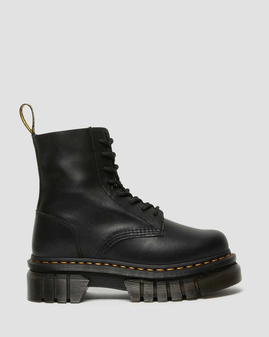 Audrick Nappa Leather Platform Ankle Boots Product Image