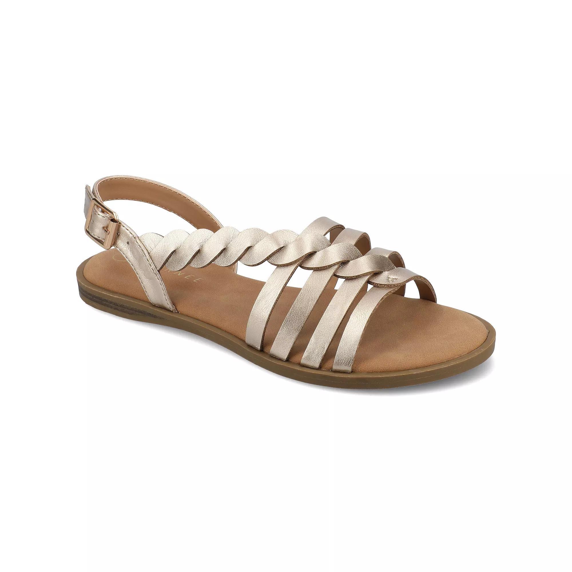 Journee Collection Womens Solay Flat Sandal Product Image