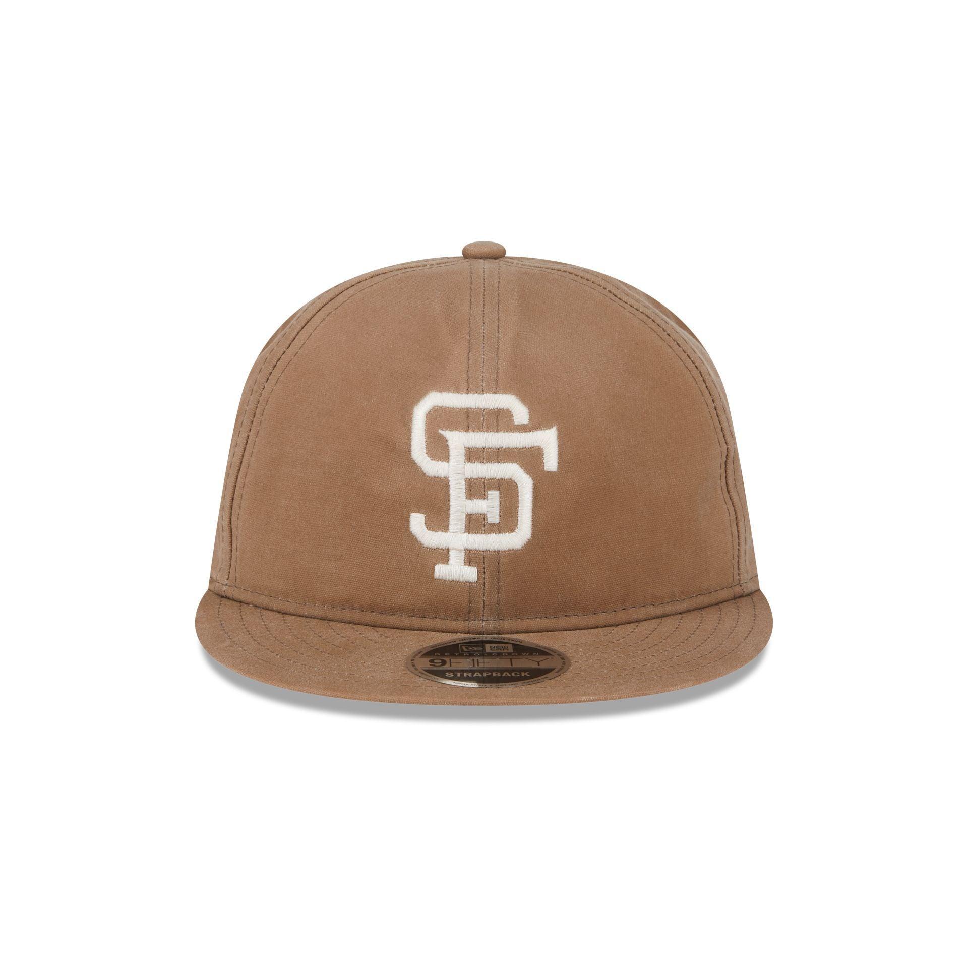 San Francisco Giants Khaki Retro Crown 9FIFTY Adjustable Hat Male Product Image