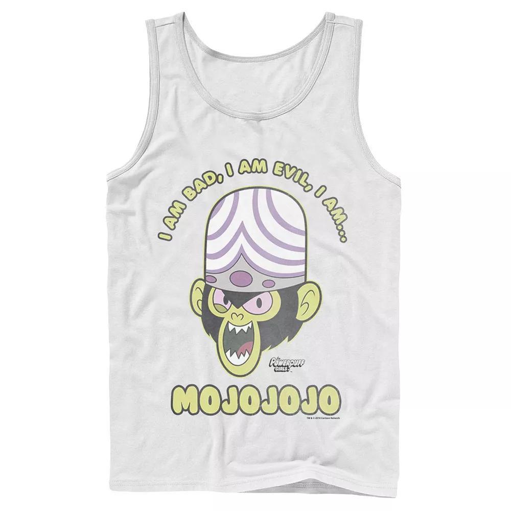 Men's Cartoon Network Mojo Intro "I Am Bad, I Am Evil, I Am... MOJOJOJO" Tank Top,  Product Image
